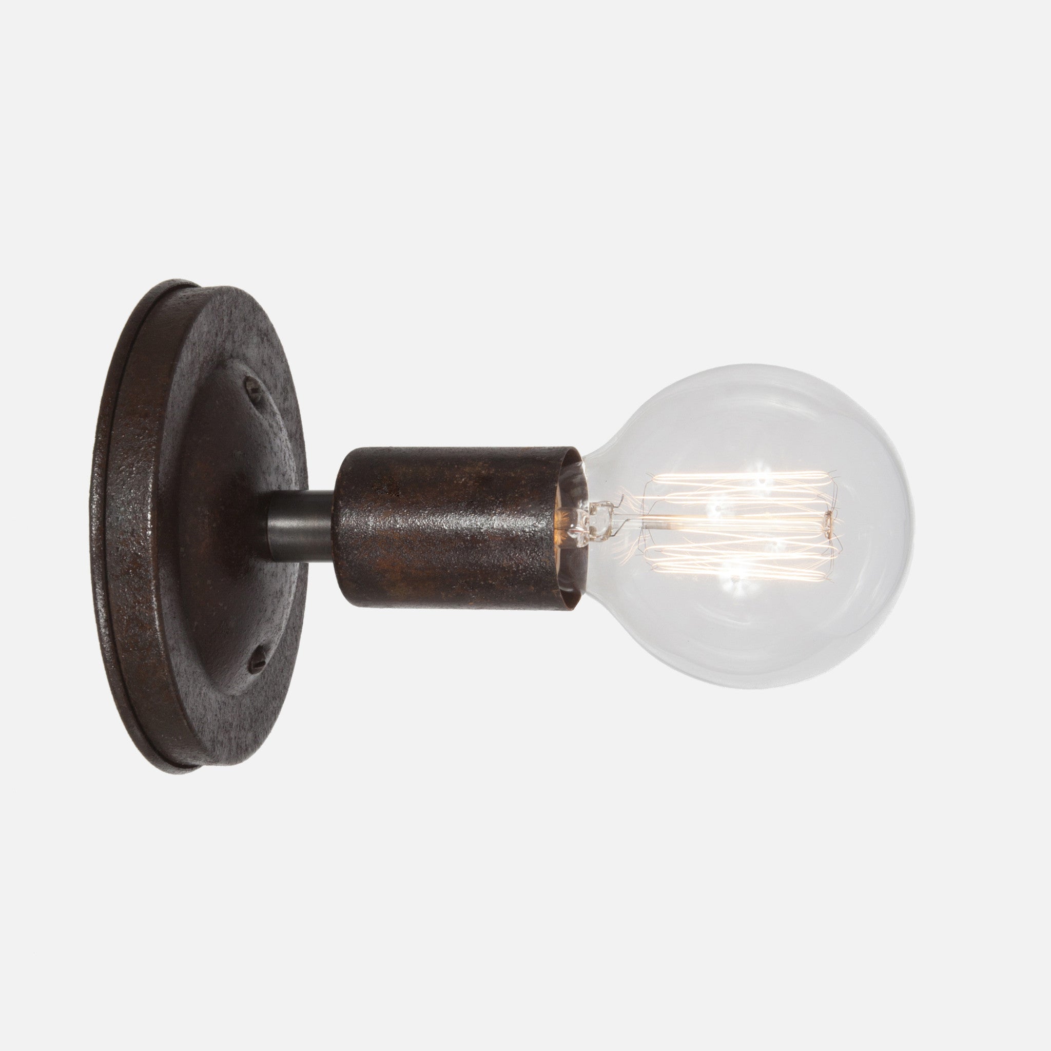 Exposed bulb sales wall light
