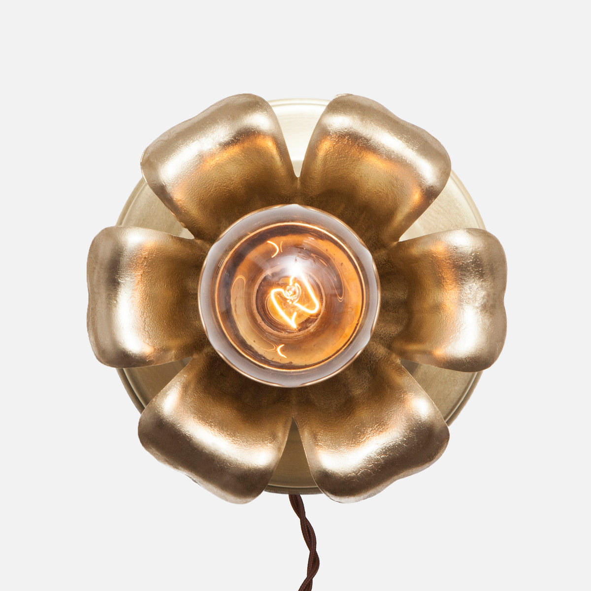 Bloom Wall Sconce - Satin Brass