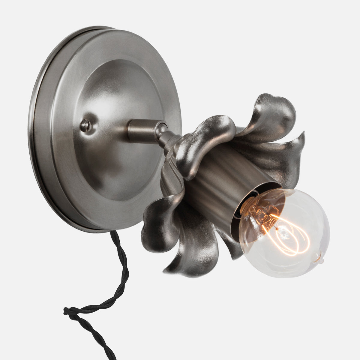 Bloom Wall Sconce - Vintage Nickel