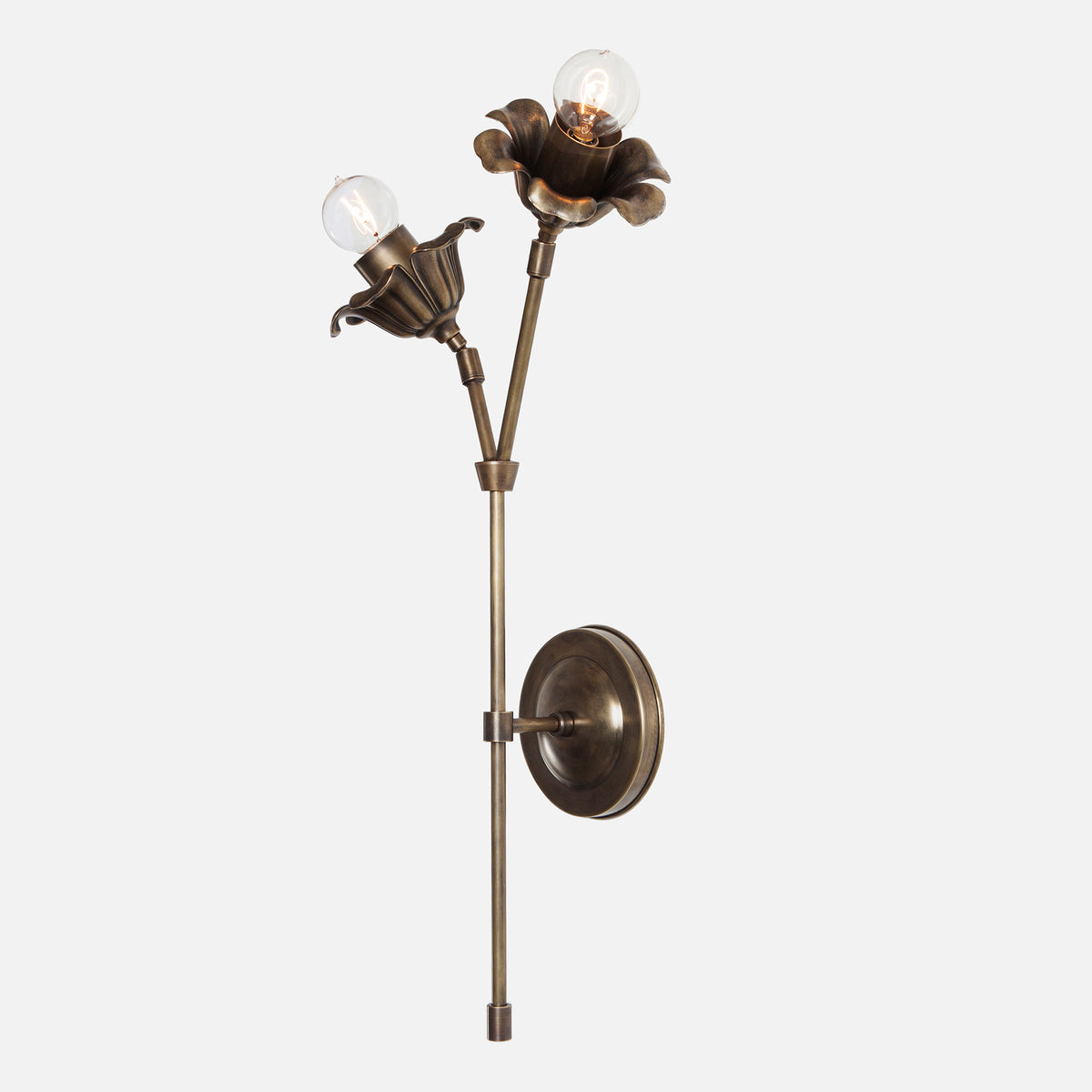 Bloom Wall Sconce - Double Stem