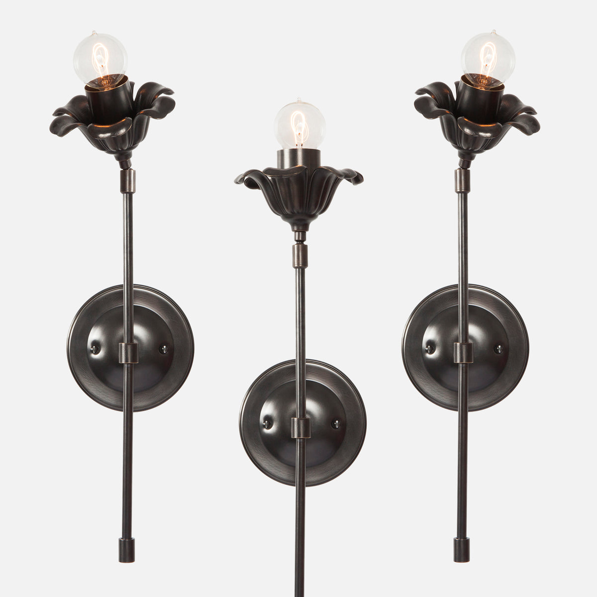 Bloom Wall Sconce - Single Stem