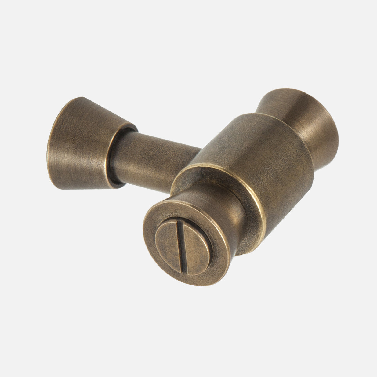 Brancusi Cabinet Knob - Vintage Brass
