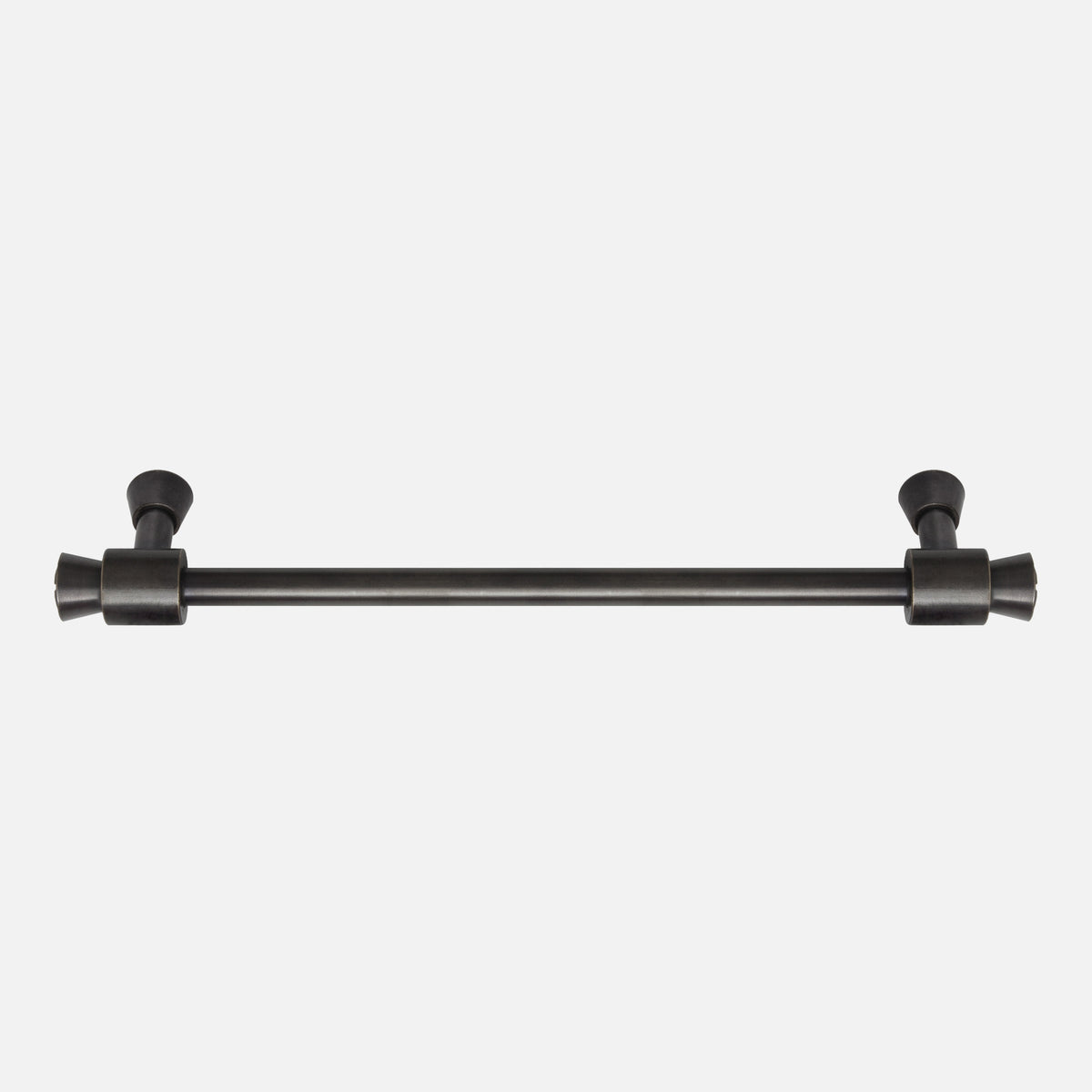 Brancusi Drawer Pull Ebonized Brass 8&quot;, 9&quot;, 10&quot;