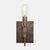 Bespoke Mini Wall Sconce - View 1 - Vintage Brass Patina