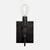 Bespoke Mini Wall Sconce - View 1 - Blackened Brass Patina