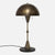 Dome Table Lamp in Vintage Brass - Side View
