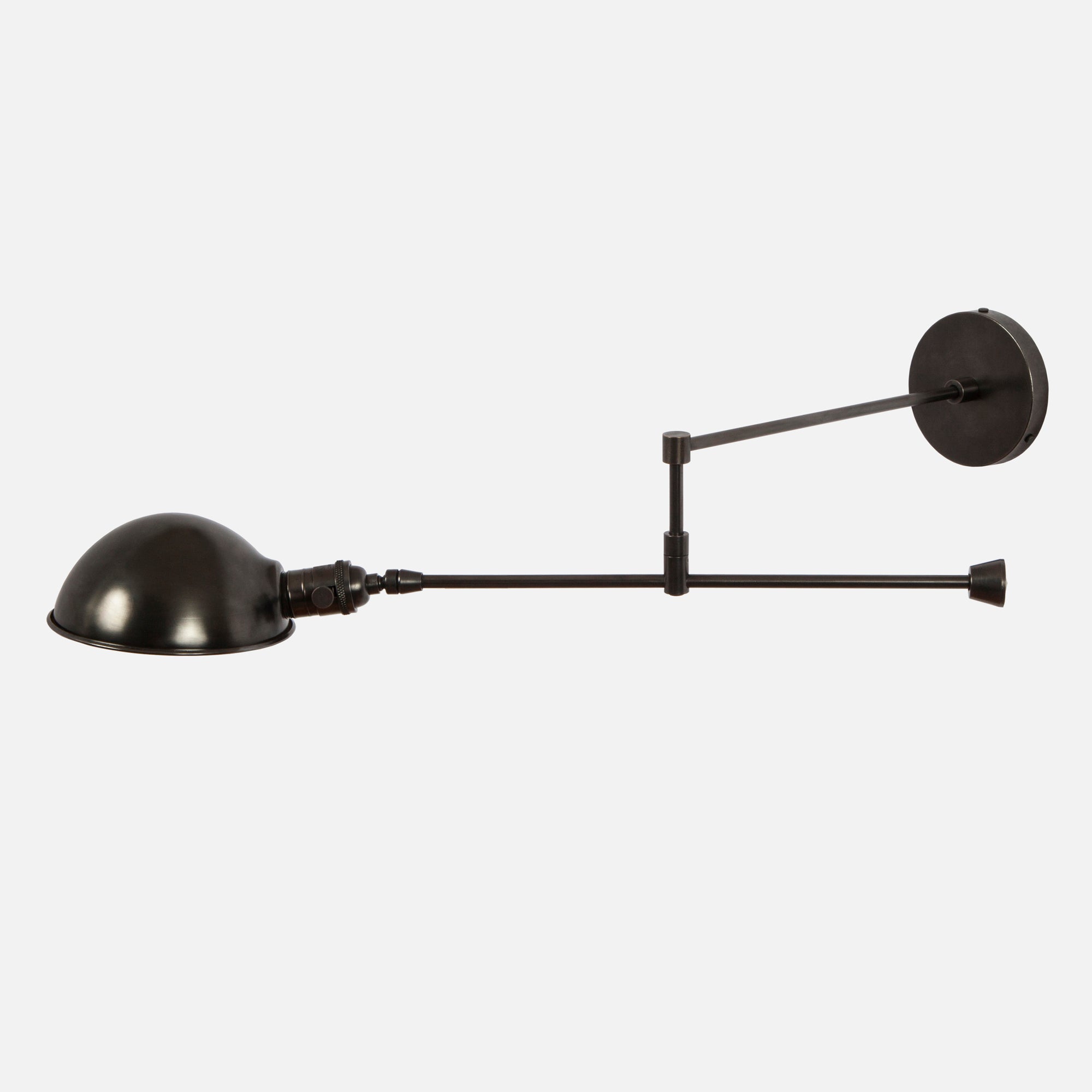 Swing Arm Wall Sconce with Counterbalance